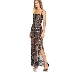 BCBG crochet dress